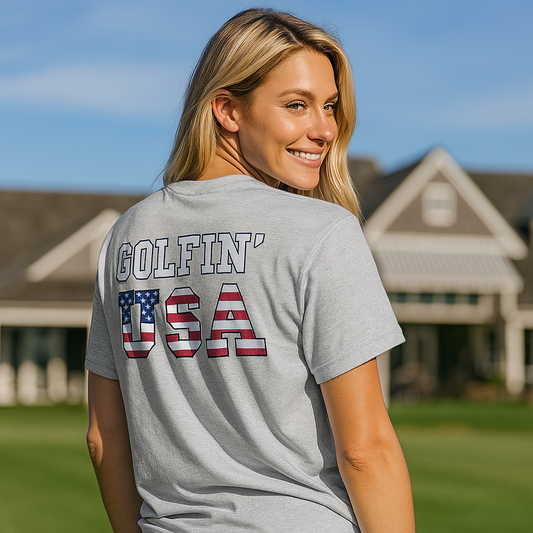 GOLFIN' USA Tee